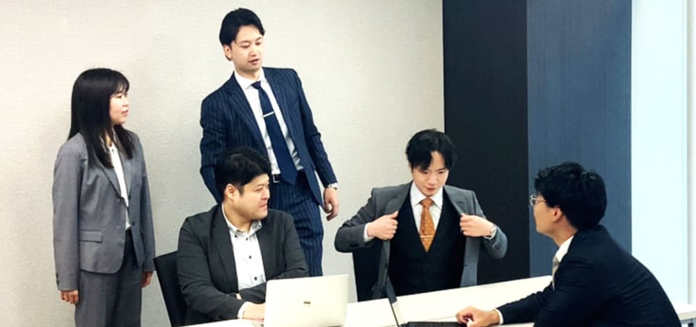 熱心な先輩社員